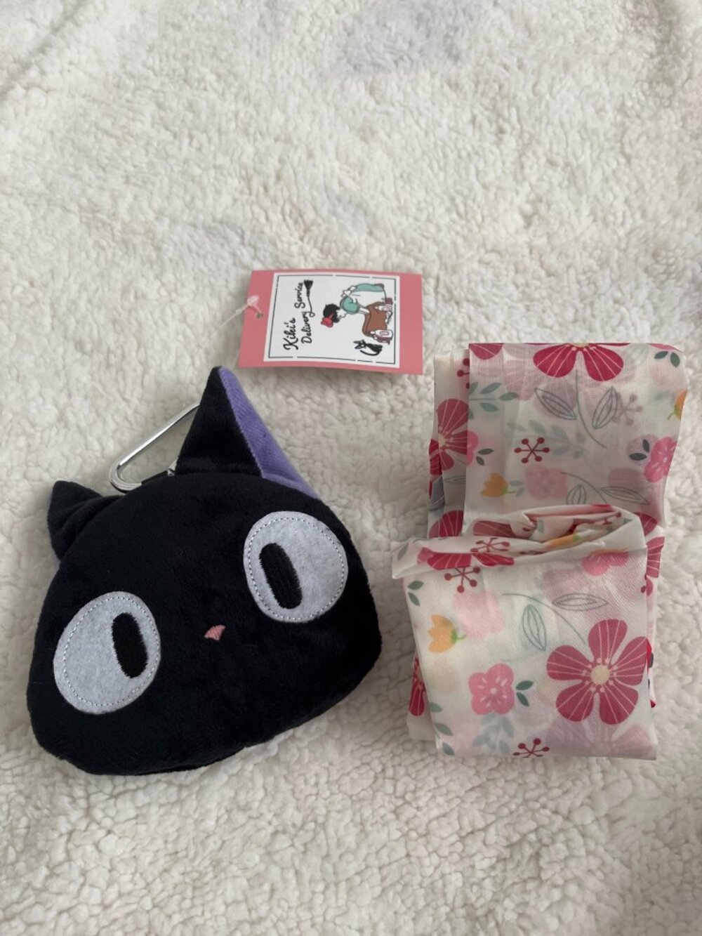 Studio Ghibli Kiki's Delivery Jiji Plush Pouch Foldable Eco Bag Tote CCo priced